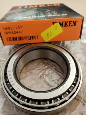 ЛАГЕР NP 837197/NP 863447  (45.987x74.975x18.000)  TIMKEN/USA , за задна ос   на MERCEDES-BENZ 000 980 42 02,008 981 57 05