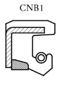 Oil seal   SCJY (19E) 27x43x8.5 NBR+Nylon SOG/TW , for steering of TOYOTA CAMRY (V10,V1) (1991-1996) ,TOYOTA CELICA (1993-1999), TOYOTA T100 (1992-1998) 