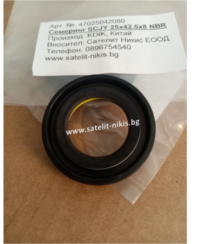 Oil seal  SCJY 25x42.5x8 NBR   KDIK/China , power steering 