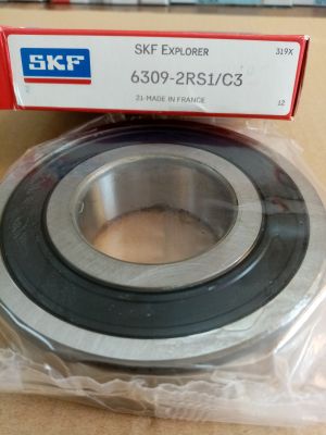 Bearing  6309-2RS1/C3 ( 45x100x25 ) SKF/Sweden , CNH 210086,746038; Fortschritt 9902890956,9902890964;John Deere AXE16386,JD9268; Lemken 3198644;New Holland 210086,412718,766297