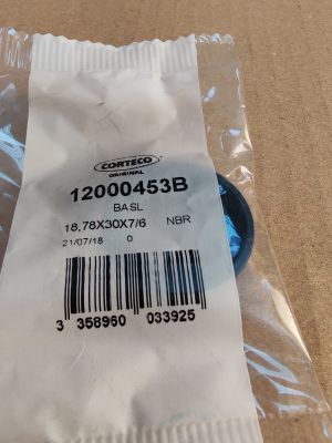 СЕМЕРИНГ BASL 18.78x30x7/6 NBR 12000453B CORTECO , DANA 51726 ,JCB 90408200
