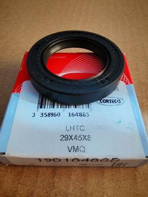 Oil seal LHTC 29x45x8 L VMQ  19016486B CORTECO,  for camshaft of  Honda 91213PC6000 ,91213PC6003,transmission of SUBARU 806730110