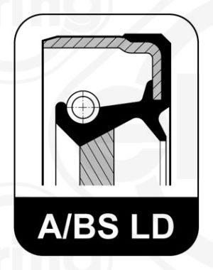 Семеринг A/BS  80x98x10  L FPM 590.797 ELRING , за колянов вал на DAEWOO 96101489,HONDA 96101489,OPEL 614203,SUZUKI 11340-84E00