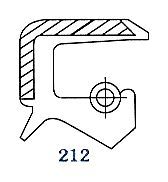 Oil seal  BS (212) 150x180x15 NBR 