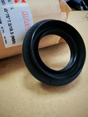 Oil seal  TBC9Y  45x75x7.5/16.5 NBR MARVEL/TW , for carrier cover of TOYOTA  41182-30510-71 