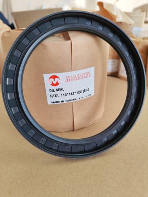 Oil seal  HTCL 110x142x12  MVQ  MARVEL/TW , for crankshaft of NISSAN 12279-Z5504