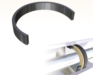 Guide ring AGE 105 99x105x12.8 POM+fiberglass  GUARNITEC/Italy