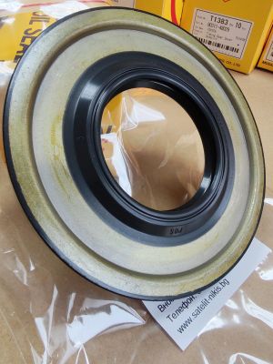 Oil seal D(TC3Y) 57x124x12.7/14 NBR POS/Korea, for rear axle ofа HYUNDAI TRUCK 52820-62200