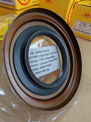 Семеринг DM(HTB9Y) 68x124x11.5/27 R ACM POS/Korea,  за диференциал  на ISUZU,HYUNDAI TRUCK 109625-0170  