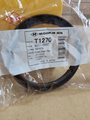 Oil seal  UE (AS) 85x105x10 L Viton Musashi/Japan , for crankshaft of TOYOTA  90311-85007, 90080-31021,T1270