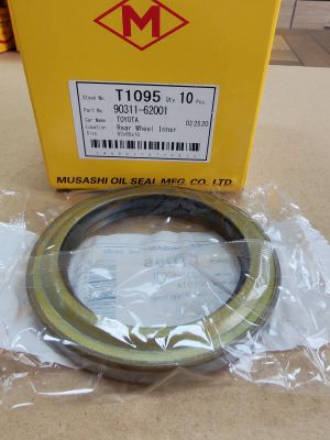 Семеринг UDS-2 (TA) 62x85x10 NBR Musashi/Japan , за главина на TOYOTA 90311-62001,T1095  