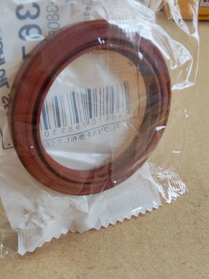 Oil seal  UE (AS) 38x50x8 R Brown Silicome Musashi/Japan , for crankshaft (front side) на  TOYOTA 90311-38059, 90080-31049,T1367   