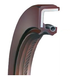 Семеринг UE (AS) 22x34x6.5 R  Brown Silicome Musashi/Japan , за маслена помпа на TOYOTA 90029-21022, 90029-21014,T1269   