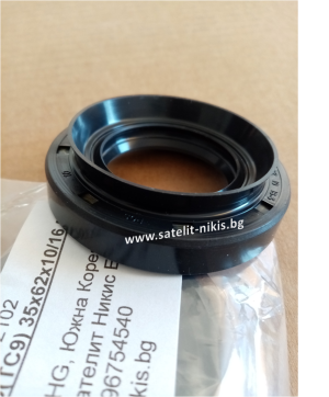 Oil seal D(TC9) 35x62x10/16.5 ACM POS/Korea, for differential,transfer case of DAEWOO DAMAS,OEM 09283A35008,OPEL 4290960,SUZUKI 0928335008