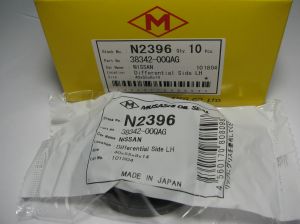 Семеринг UES-89 40x55x8/14 W NBR  Musashi /Japan,  диференциал на Nissan 38342-00QAB,N2396   