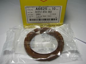 Семеринг TC (AS) 43x58x7 R Silicone Musashi/Japan , колянов вал (преден) на Honda 91212 RTA 003,A6625   