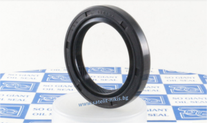 Oil seal AS 42x55x7 R NBR SOG/TW,  за колянов вал (предна страна ) на  CITROEN 012752,HYUNDAI,KIA 2142125002, 214212G100214,21-2G100,MITSUBISHI 1052A149