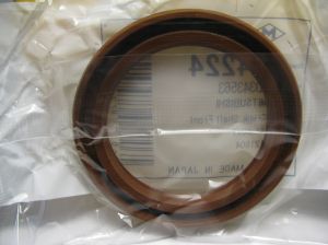 Семеринг AS 44x60x7 R Brown Silicone Musashi/Japan ,  за колянов вал (предна страна) на Hyundai,Kia 21421-32014,Mitsubishi MD050606,F4224