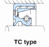 Oil seal  UE (TC)  50x65x8 R Silicone Musashi/Japan , for camshaft of INFINITI,NISSAN 13042-05E01 ,N2310