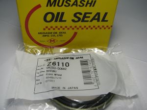 Oil seal UDS-9S 50x68x7/10 NBR Musashi/Japan, for front wheel hub (inner side) of Suzukii  09283-50002 ,Z6110