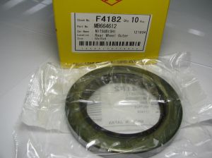 Oil seal TB (BS) 50x75x9 NBR Musashi/Japan , for rear wheel hub of Mitsubishi MB664612 ,F4182