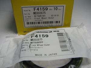 Oil seal UDS-9 (TB9)  52x72x8/11 NBR Musashi/Japan,  for front wheel hub of Hyundai,Mitsubishi  MB303875 ,F4159