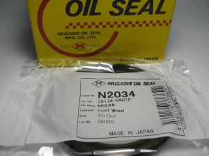 Семеринг SDS-S (OTC) 57x73x7 Musashi/Japan , предна главина на Nissan 26134-6401P ,N2034