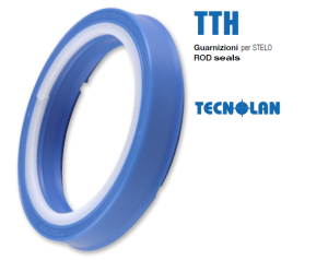 Хидравлично уплътнение за прът TTH 60x75x13 PU94+POM  до 400 bar GUARNITEC/Italy