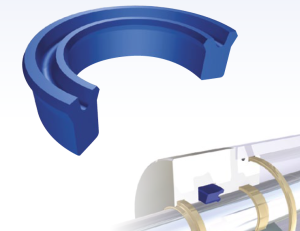 Хидравлично уплътнение за прът TTI/L 70x80x12/13 PU92 до 400 bar GUARNITEC/Italy