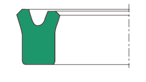 К-маншет за бутало и прът UN 40x60x10 PU93 KVK до 320 bar KVK/China