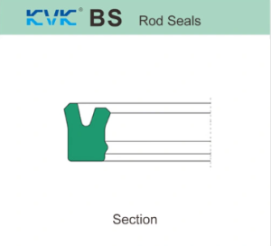 Hydraulic rod seal BS 55x65x7.3 PU93 KVK up to 400 bar KVK/China