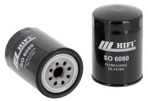 Oil filter SO 6080 HIFI FILTER за AICHI,CASE,CATERPILLAR,FIAT HITACH,FIAT KOBELCO,HYUNDAI,ISUZU,JCB,KOBELCO,KOMATSU,MANITOU,NEW HOLLAND,SUMITOMO,TCM