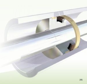 Hydraulic piston seal GER 0500  50x39x4.2 PTFE+ bronze+NBR70 up to 600 bar GUARNITEC/Italy