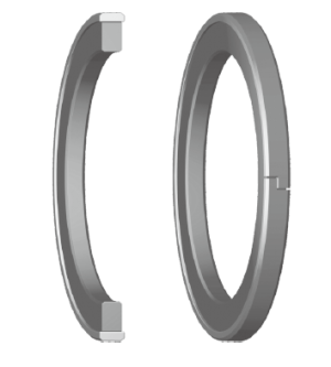 Hydraulic piston seal OK 110x94.5x6.3 NBR+POM до 500 bar KVK/China