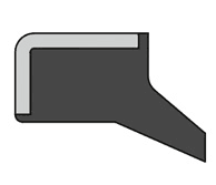 Wiper seal  (182) 75x83x7/10  NBR SOG/TW