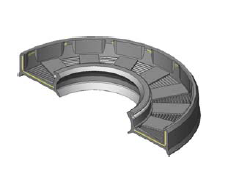 Oil seal  TCY 20x40x6.5/7 HNBR MARVEL/TW , for steering, 90026-402996