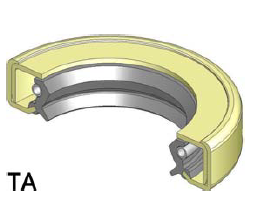 Oil seal  TA2 50.8x72x11.91 NBR Marvel/TW, CATERPILLAR 6V9748