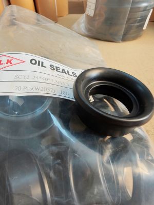 Solenoid valve seal  SCYI 24x40x7.3/15.5 NBR75 WLK/TW , MG 12593717   