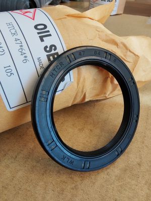 Oil seal  HTCR 47x64x6 R NBR WLK/TW , for oil pump of HUNDAI 46131-3B000