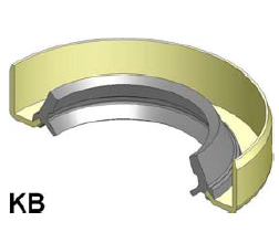 Семеринг KB (BS OF)  38x52x6 NBR WLK/TW , за задна главина на Hyundai, Mitsubishi 51713-11000,MA125844